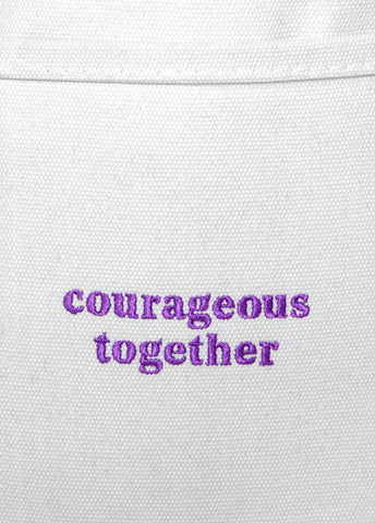 Carrying Courage Tote Bag