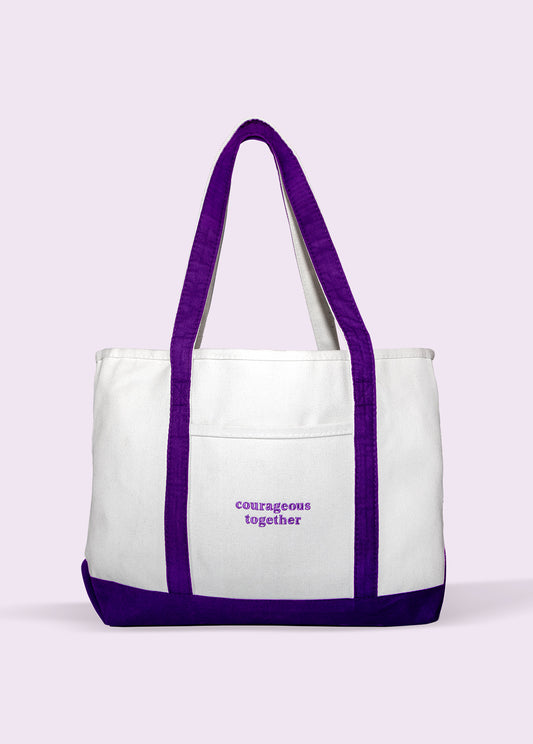 Carrying Courage Tote Bag